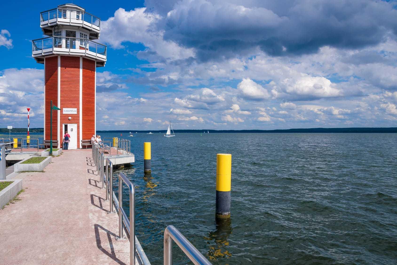 Leuchtturm in Plau am See