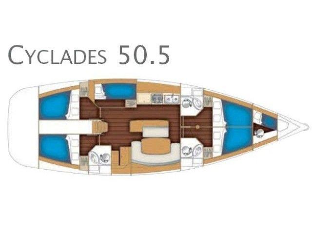 Cyclades 50.5 Bild 3