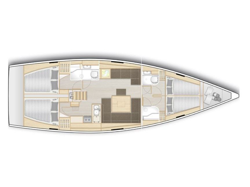 Hanse 458 Bild 1