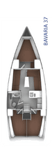 Bavaria Yachtbau Cruiser 37 - 3 cab. Bild 2