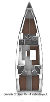 Bavaria Yachtbau Cruiser 46 - 4 cab. Bild 3