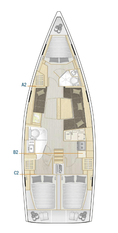 Hanse Yachts 418 - 3 cab. Bild 16