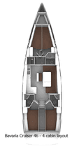 Bavaria Yachtbau Cruiser 46 - 4 cab. Bild 2