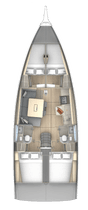 Dufour Yachts 41 - 4 cab. Bild 2