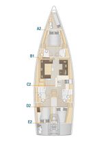 Hanse Yachts 588 - 3 + 1 cab. Bild 2