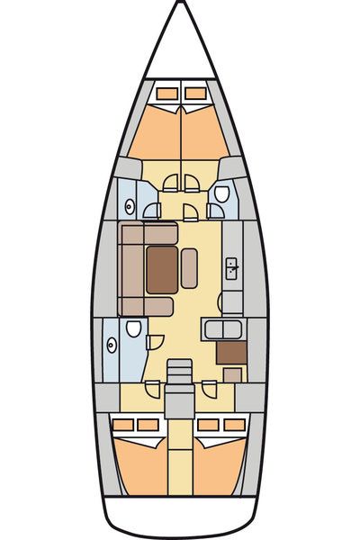 Dufour Yachts 445 GL - 4 cab. Bild 2