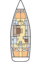 Dufour Yachts 445 GL - 4 cab. Bild 5