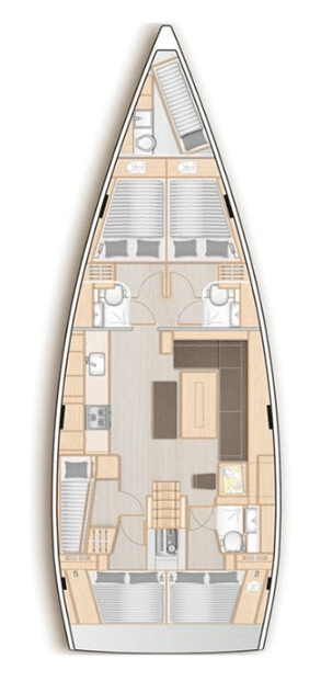 Hanse Yachts 508 - 5 + 1 cab. Bild 2